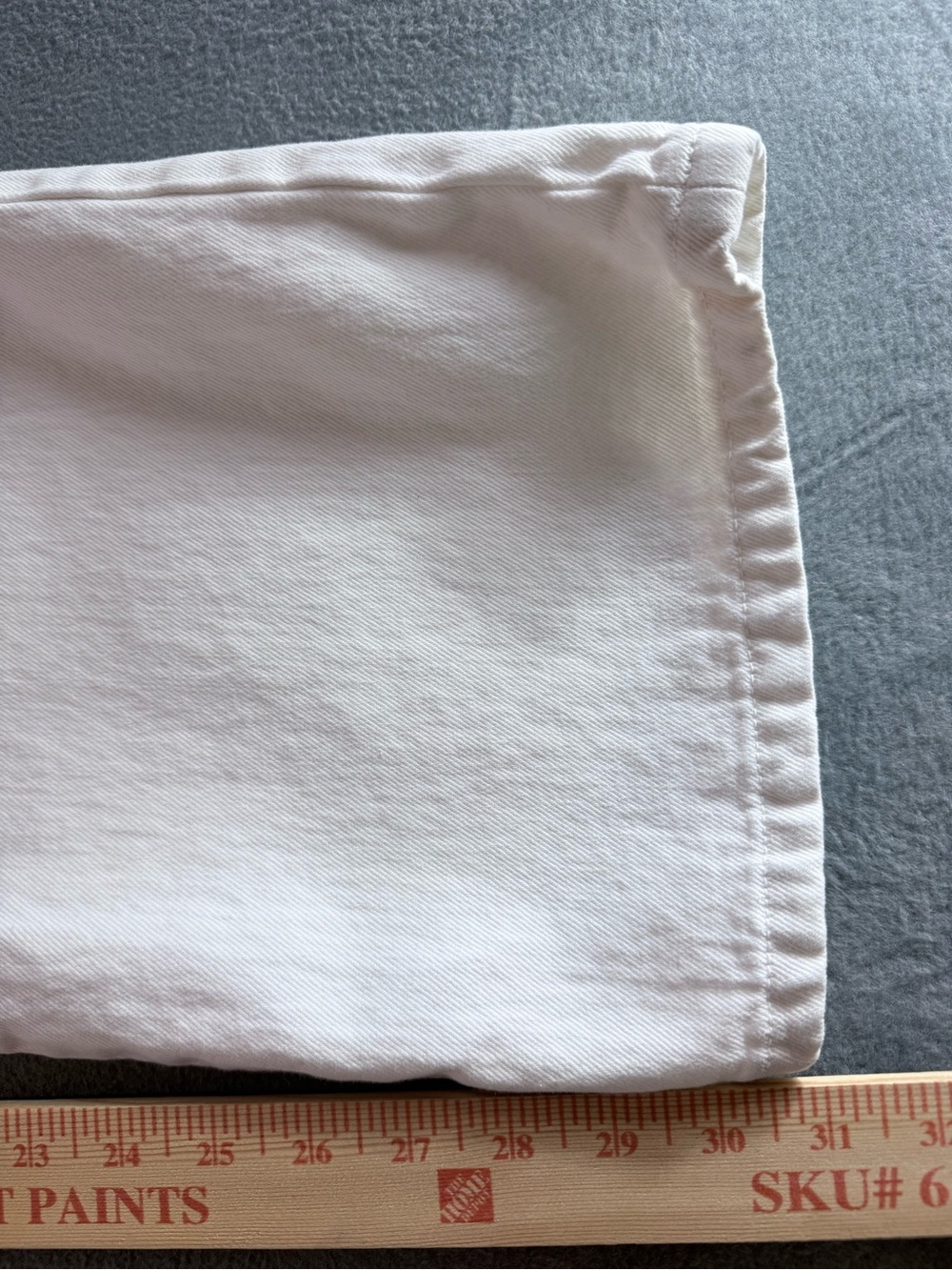 Zara - Women’s White Denim Jumpsuit - Picture 7 of 10